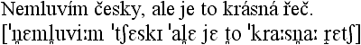 Orthography and transcription