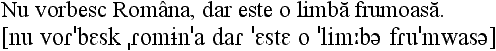 Orthography and transcription