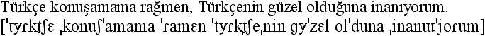 Orthography and transcription